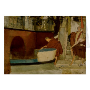Cartão Lawrence Alma-Tadema - A Embarque Na Barge