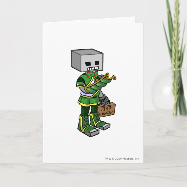 Cartão Lawyerbot Brightvale Staff Player (Frente)