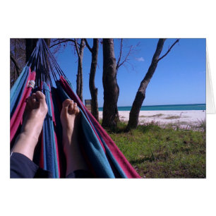 Cartão Lazing no Hammock