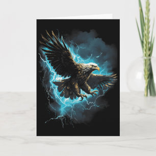 Cartão Ld Eagle Hotdog Engraçado Patriótico Americano 4 D