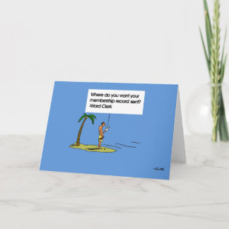 Cartão LDS farewell Greeting Card
