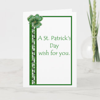 Cartão LDS Missionary St Patrick's Day Card