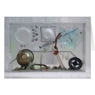 Cartão Le Heros Technologique K7 1986 Mixed-media Geek C