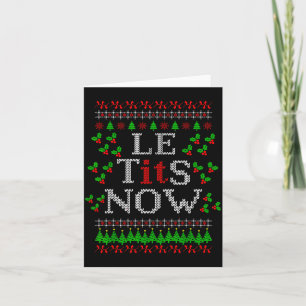 Cartão Le Now Natal Deixe Nevar Natal Le Now
