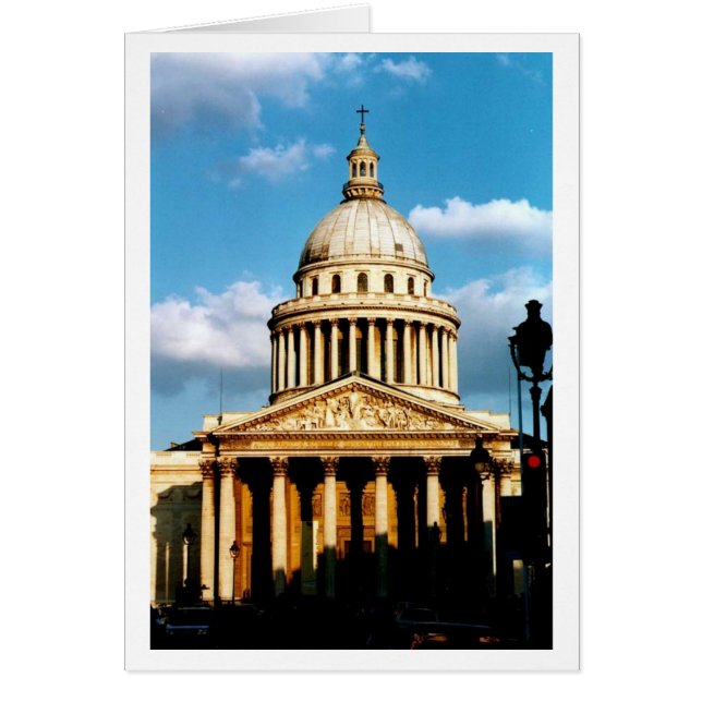 Cartão Le Pantheon (Frente)
