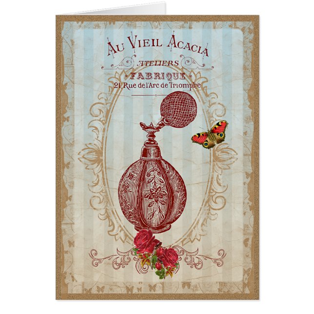 Cartão Le Parfum III - Notecard (Frente)