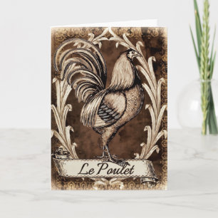 Cartão Le Poulet