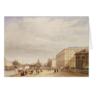 Cartão Le Quai d'Orsay, 1839