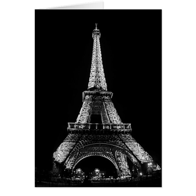 CARTÃO LE TOUR EIFFEL, PARIS, FRANÇA (Frente)