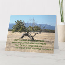 Lean Not on Your Own Understanding