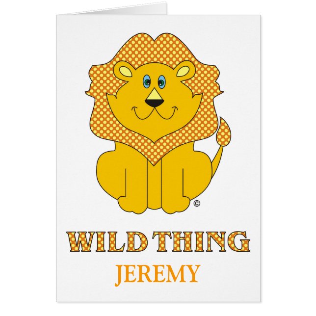 Cartão Leão (Frente)