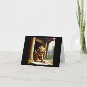 Cartão Leão de Foo Chinês (23)