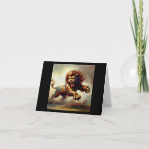 Cartão Leão de Foo Chinês (26)