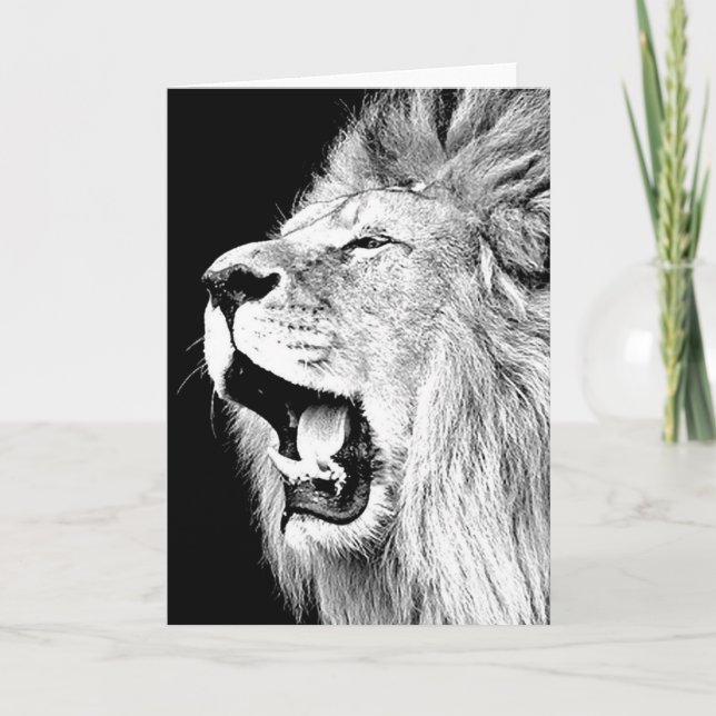 Cartão Leão itinerante (Frente)