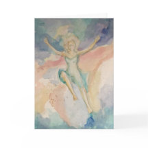 Leap of Faith Fine Art Blank Greeting Card