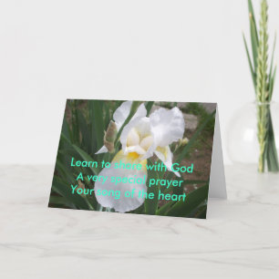 Cartão Learn -Share With God