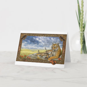 Cartão Learning to Play Greeting Card