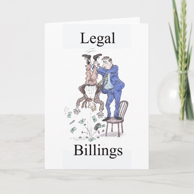 Cartão Legal Billings greetings card (Frente)