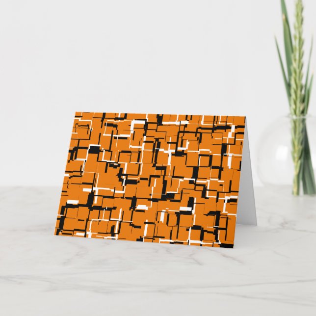 Cartão LEGAL Cor-de-Cor-de-Laranja Branco (Frente)