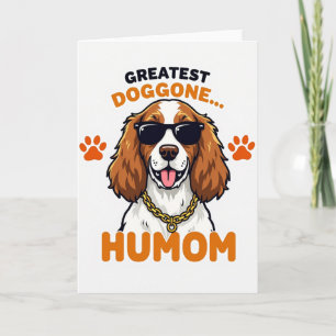Cartão Legal do Cão Grande Humom