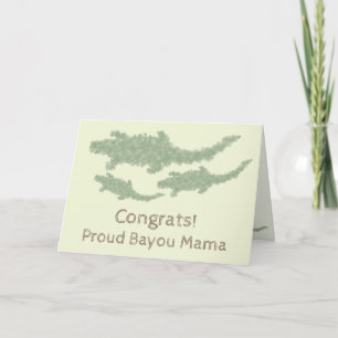 Cartão Legal jacarés Camo - transparentes. 