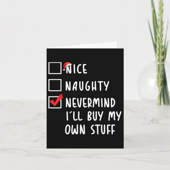 Cartão Legal Maroto Não Faz Mal Compro as Minhas Coisas C (Frente)