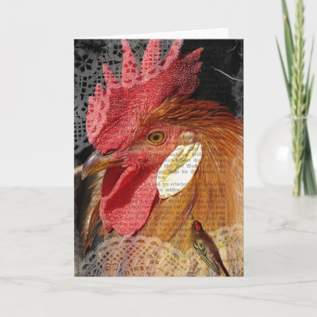 Cartão Legchões e rendas (Frente)