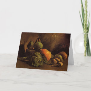 Cartão Legumes e Frutas de Vincent van Gogh