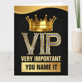 Cartão LEIA: VOCÊ Nomeia VIP