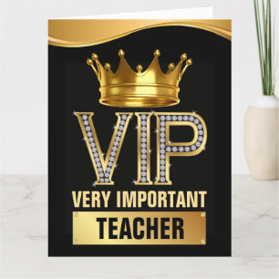 Cartão LEIA: VOCÊ Nomeia VIP