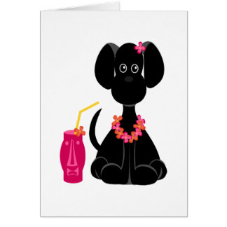 Cartão LeiLani o laboratório preto