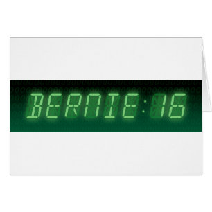 Cartão Leitura Digital Bernie Sanders
