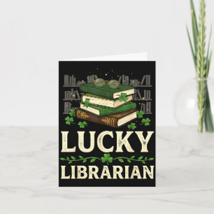 Cartão Leitura literária do dia de São Patrício pela bibl