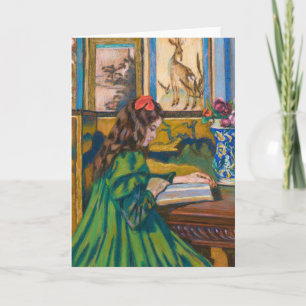 Cartão Leitura Madeleine Armand Guillaumin