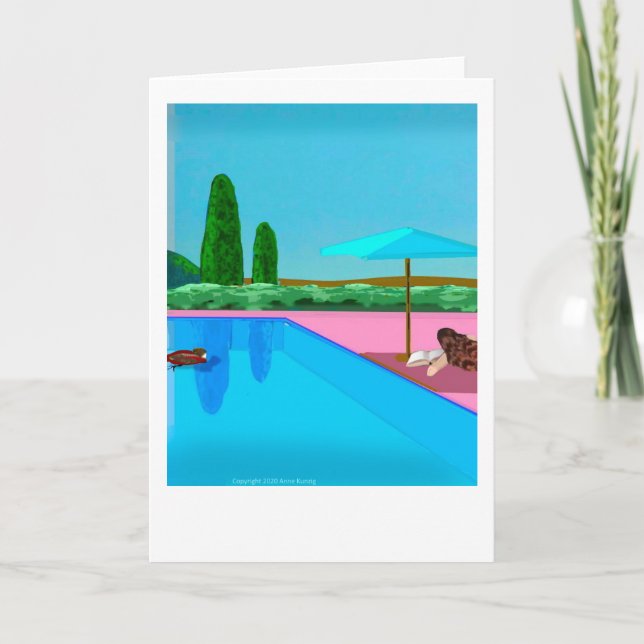 Cartão Leitura pela Piscina (Frente)