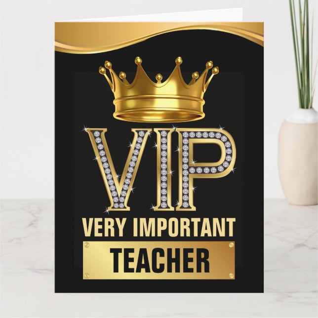 Cartão LEITURA: VOCÊ DÁ O Nome VIP (Frente)