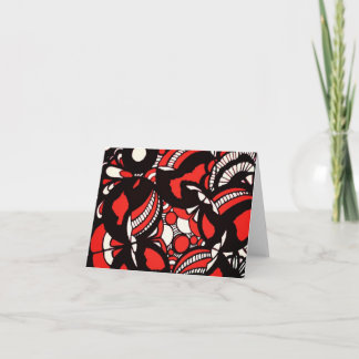 Cartão Leliza Designs Blank Note Card