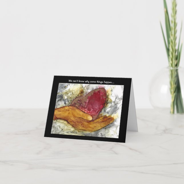 Cartão Lembrando os adorados que passaram (Frente)