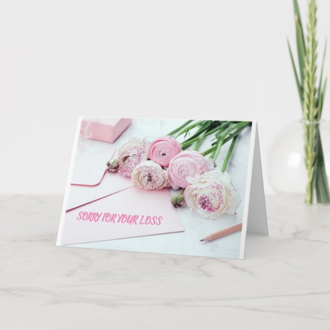 CARTÃO LEMBRAR-SE DE SEU AMADO EM TEMPO DE PERDA (Frente)