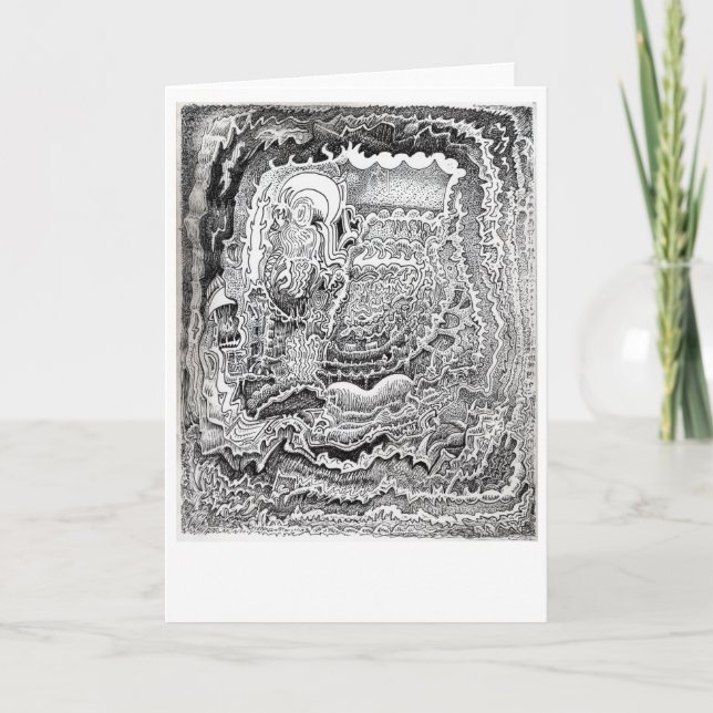 Cartão Lembrete do Cérebro Antigo (Frente)