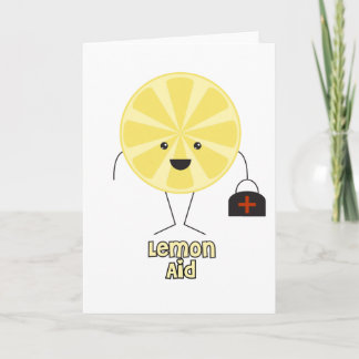 Cartão Lemon Aid