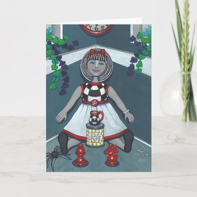 Cartão Lemon Drops For Paige (Frente)