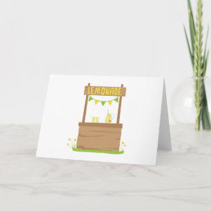 Cartão Lemonade Stand