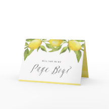 Lemons e Greenerescência, Você Será Meu Garoto De 