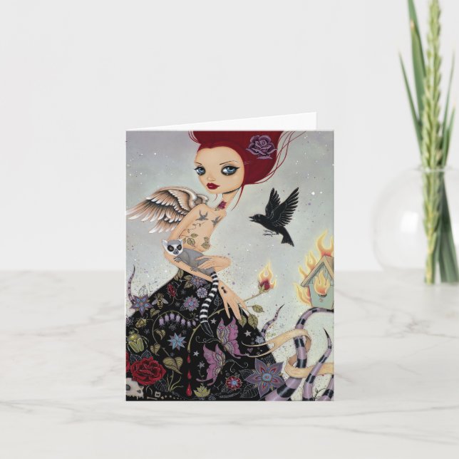 Cartão Lemuridea Note (Frente)