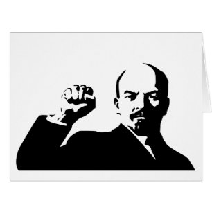 Cartão Lenin, URSS, CCCP, União Soviética, Comunismo