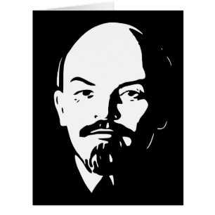 Cartão Lenin, URSS, CCCP, União Soviética, Comunismo