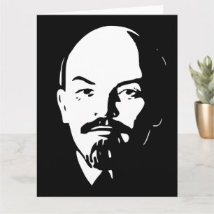 Cartão Lenine, URSS, CCCP, União Soviética, Comunismo