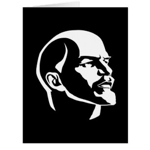 Cartão Lenine, URSS, CCCP, União Soviética, Comunismo