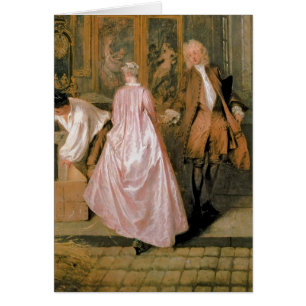 Cartão L'Enseigne de Gersaint, 1720